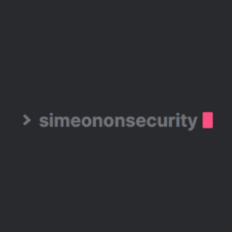 SimeonOnSecurity Logo